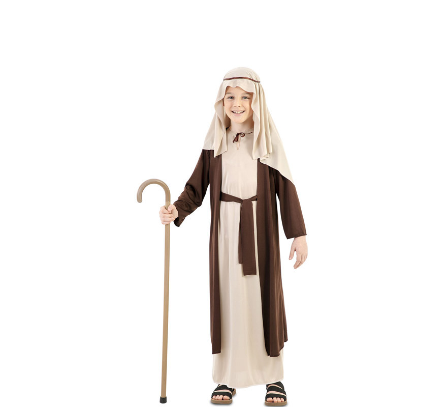 Fato de São José castanho para menino