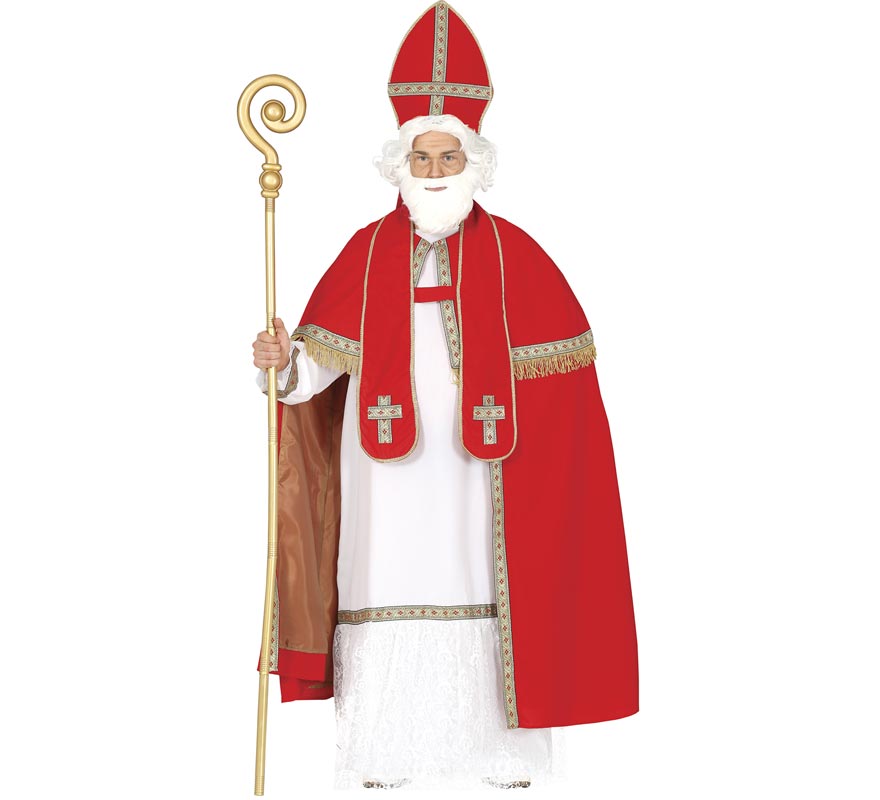 Saint Nicholas Costume with Cape for Men
