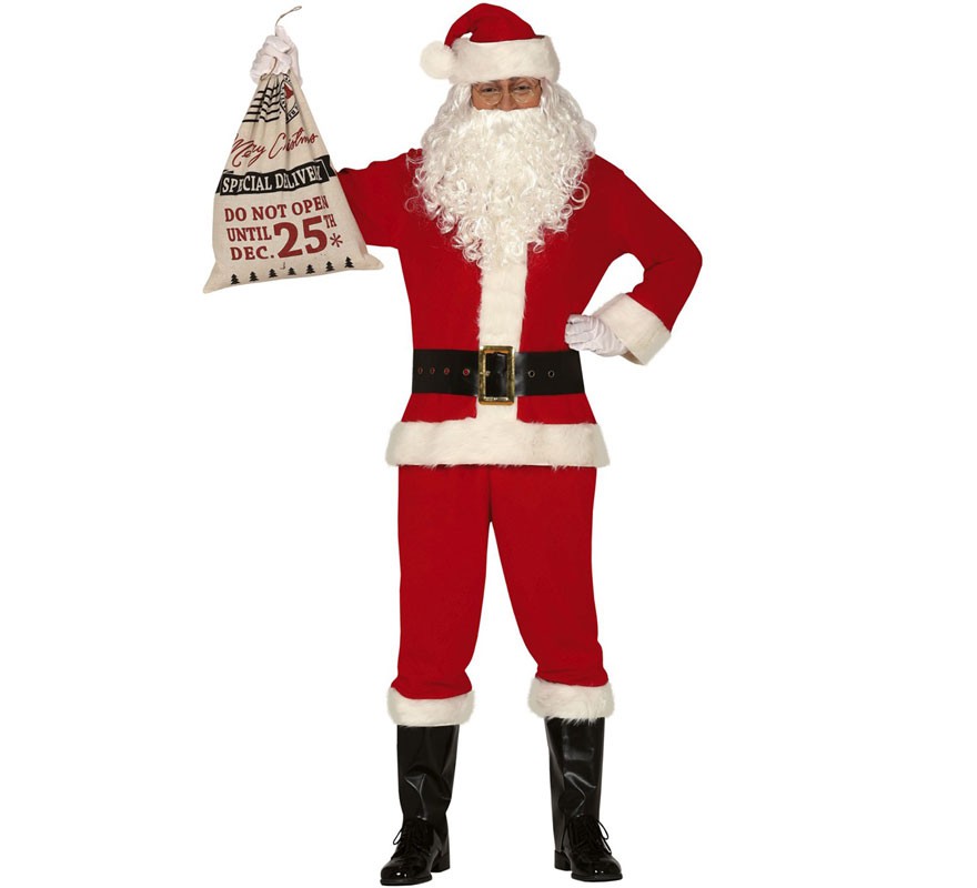 Fato de Papai Noel para homem