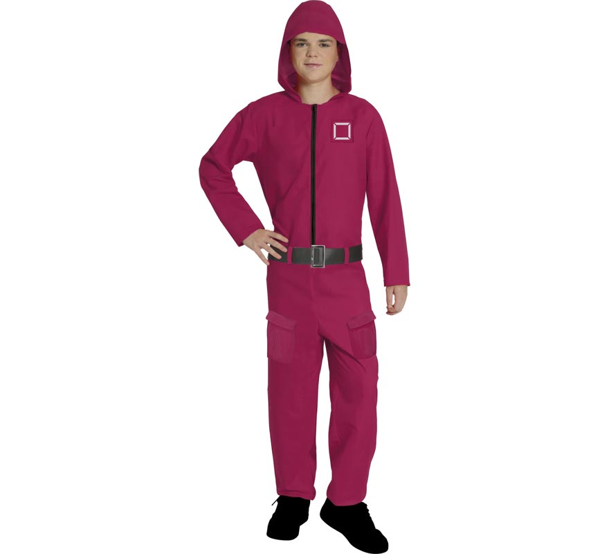 Squid Game Henchman Costume for Teens