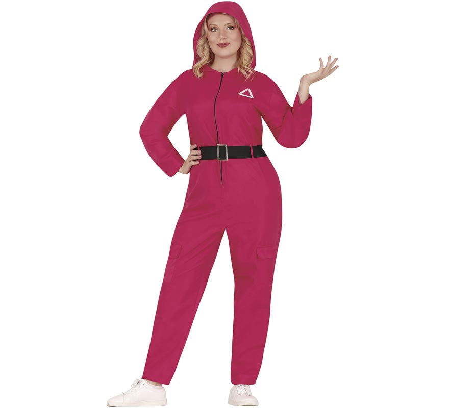 Fato de Squid Game Henchman para mulher