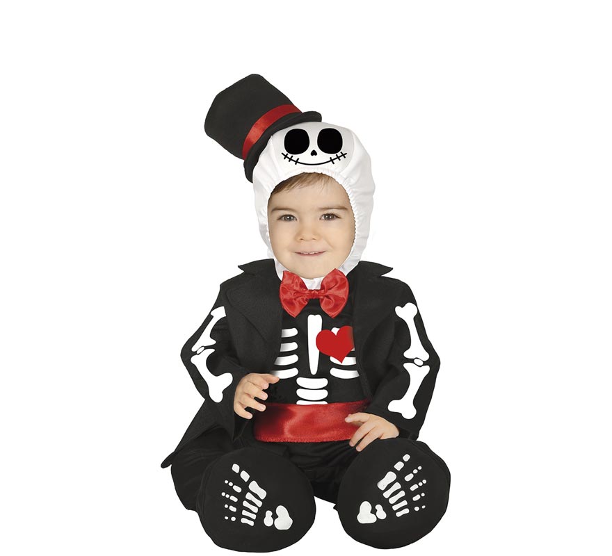 Mr. Skeleton costume for baby