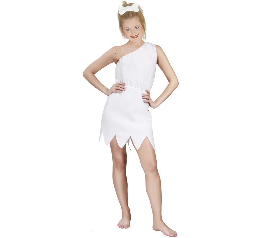 Fato de homem das cavernas para mulher