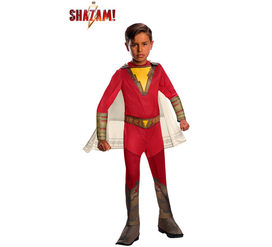 Fato de Shazam clássico para criança