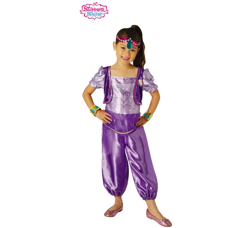Fato de Shimmer Shimmer and Shine para menina
