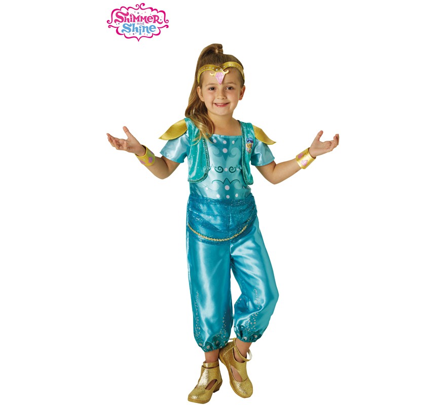 Fato de Shimmer e Shine Shine para menina