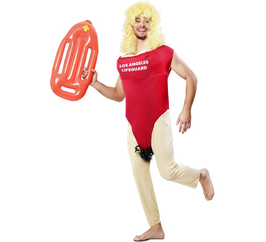 Fato de salva-vidas de praia para homem