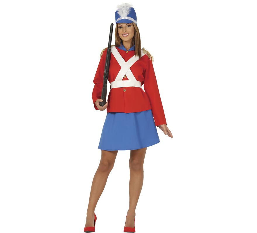 Fato de soldado principal para mulher