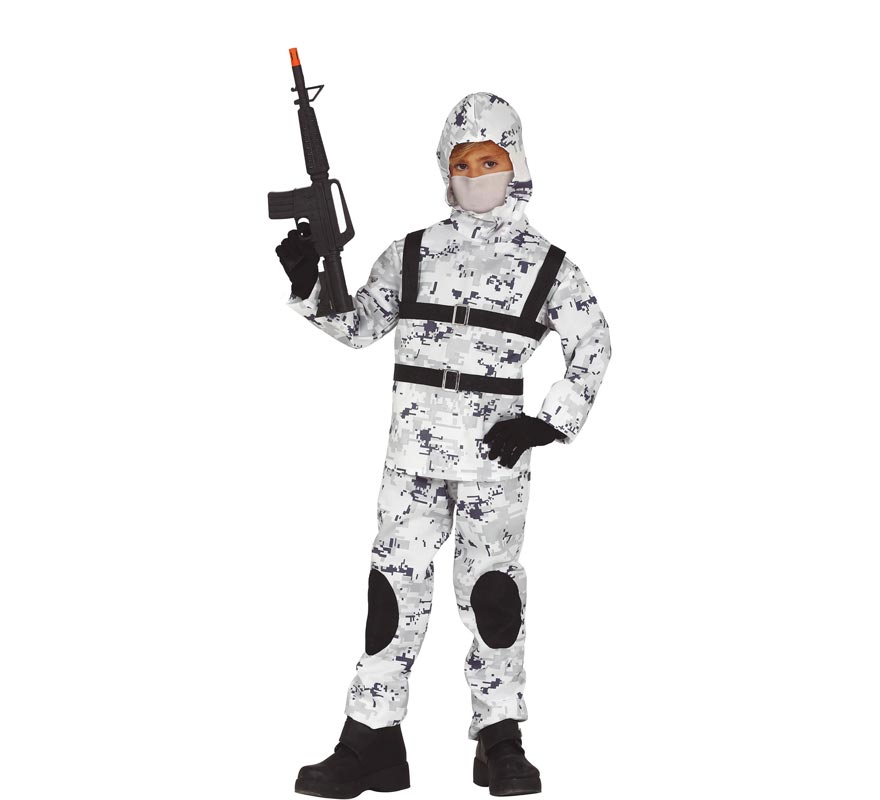 Fato de soldado ártico para crianças