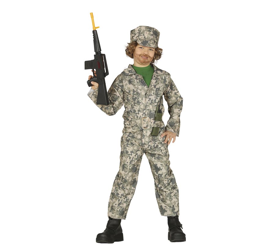 Fato de soldado militar para menino