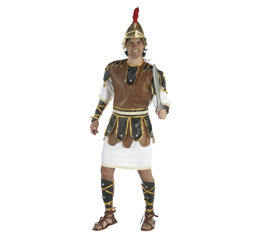 Fato de soldado romano para homem