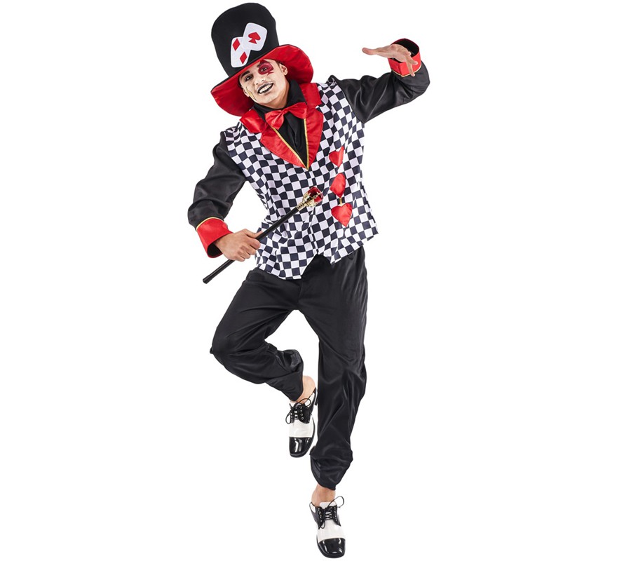 Men's Hearts Mad Hatter Costume Men's Hearts Mad Hatter Costume