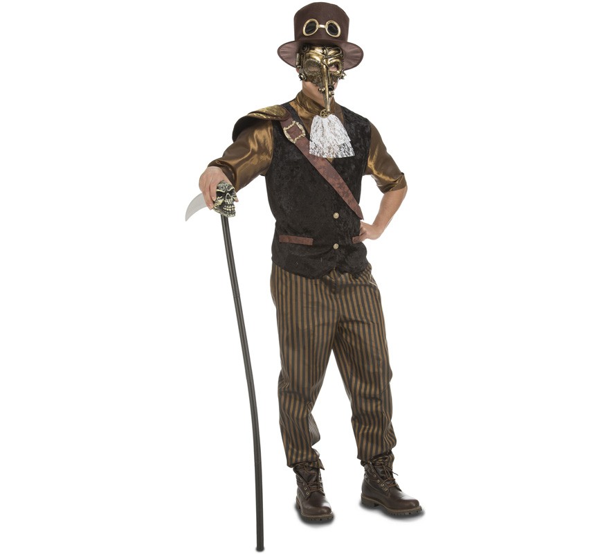 Golden Steampunk Costume for Men Golden Steampunk Costume for Men
