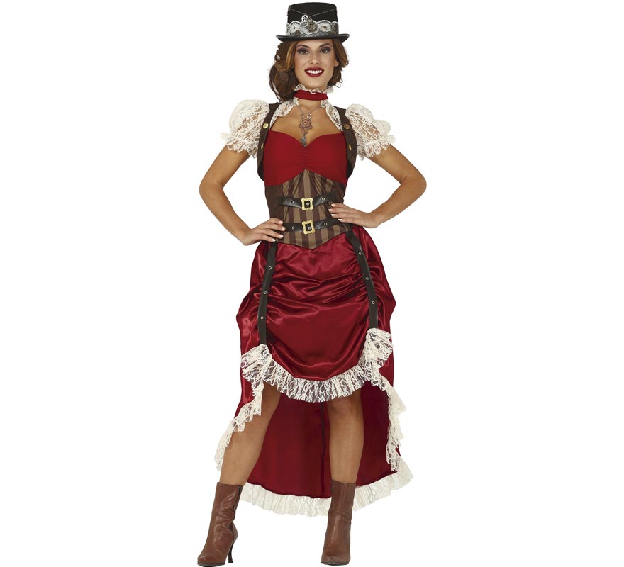 Garnet Steampunk Costume for Women