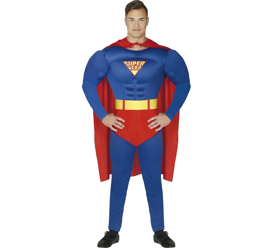 Fato de Super Man Man para homem