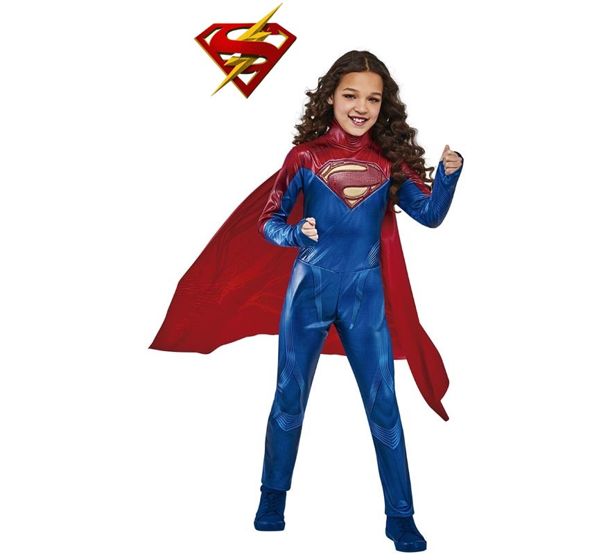 Fato de Supergirl The Flash Deluxe para menina