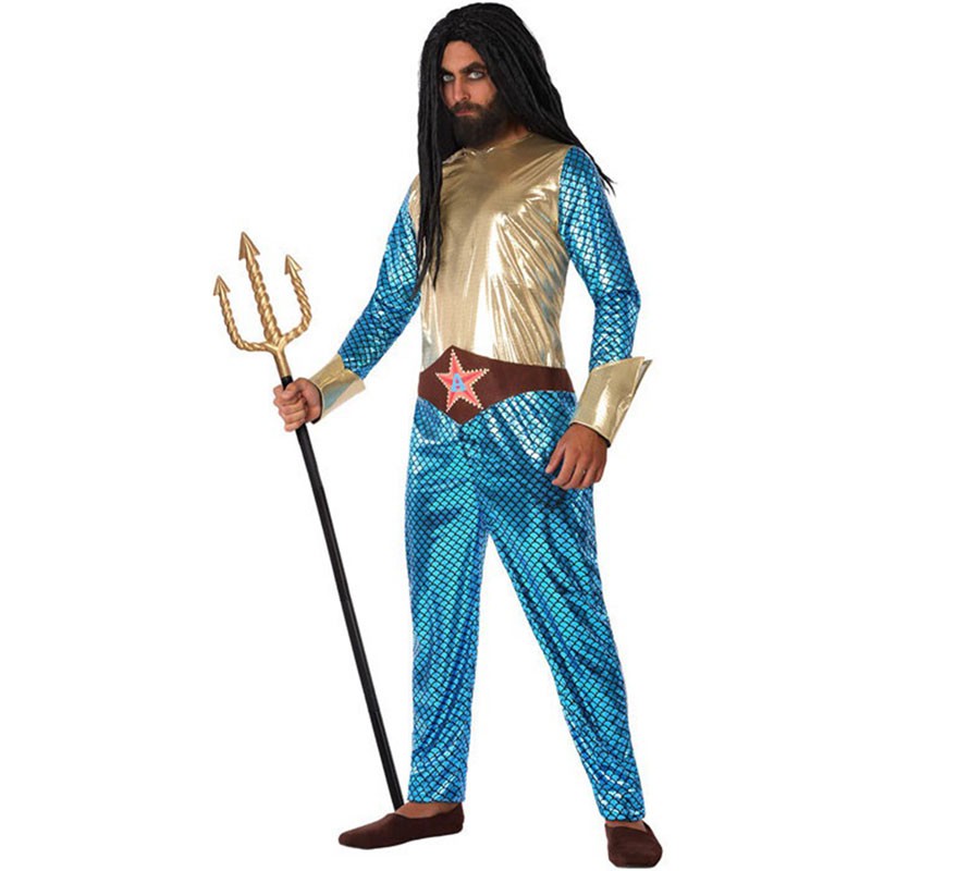 Aquatic Superhero Costume for Men
