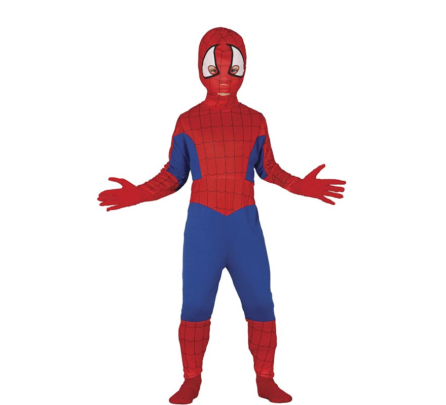 Fato de super-herói aracnídeo para criança