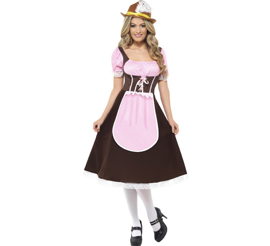 Women's Long Tavern Costume for Oktoberfest