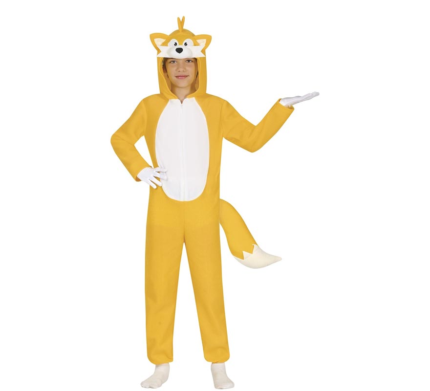 Fato de de Tails, a raposa de videogames para criança