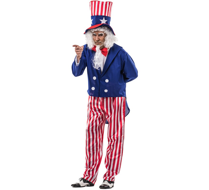 Fato de Tio Sam para homem Fato de Tio Sam para homem