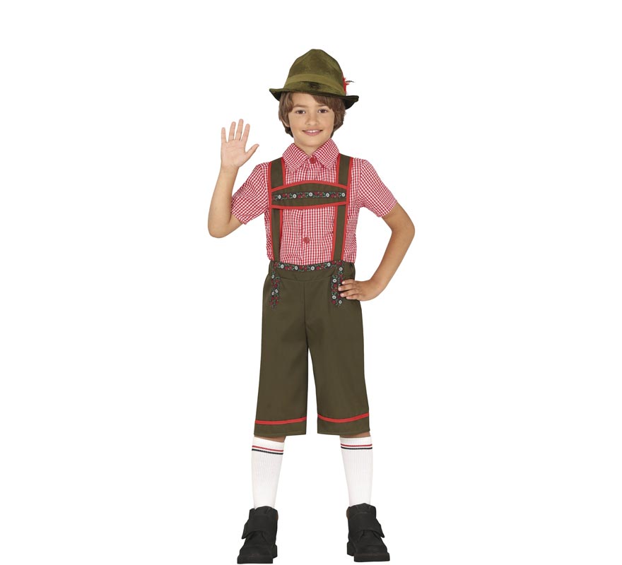 Fato tirolês bávaro para criança