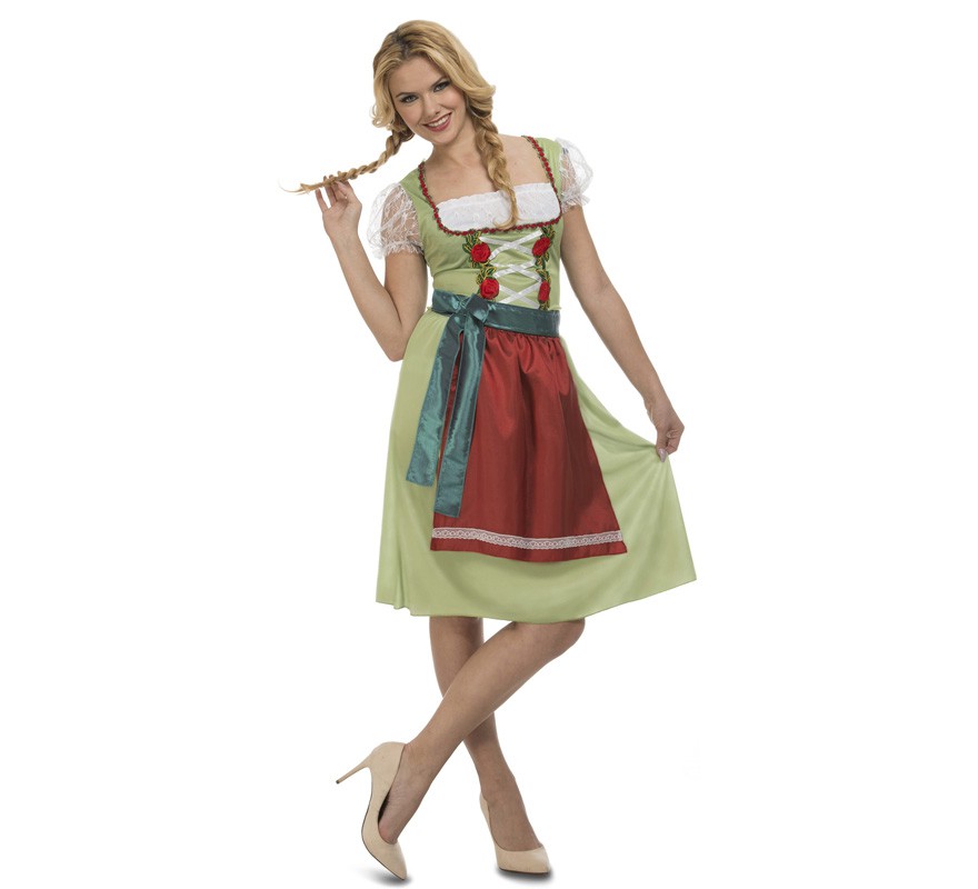 Fato de Oktoberfest Zipline para mulher