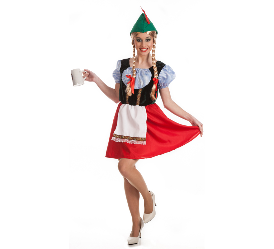 Fato de tirolesa para mulher