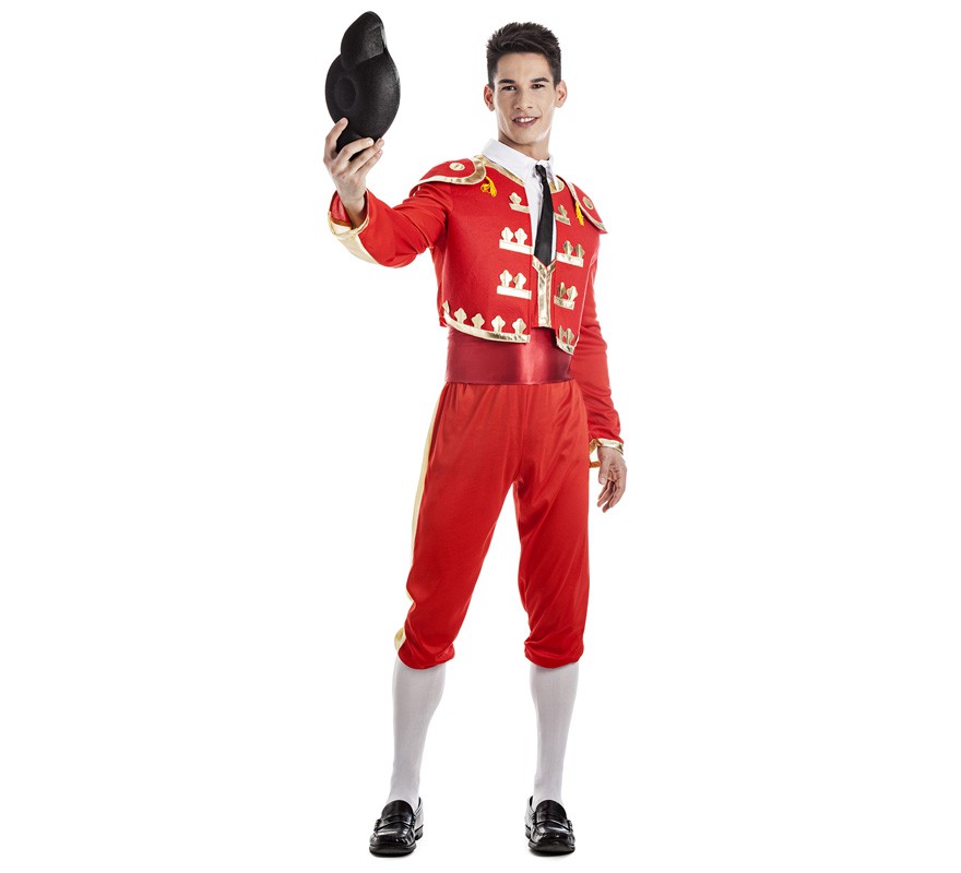 Red bullfighter costume for men