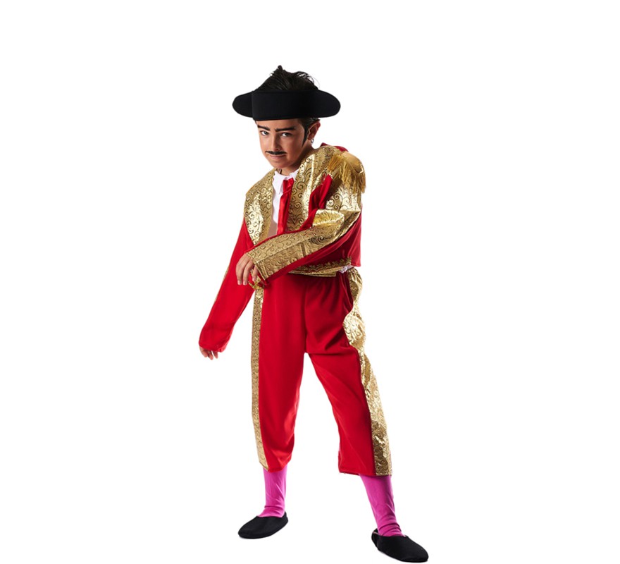 Red Bullfighter costume for children
