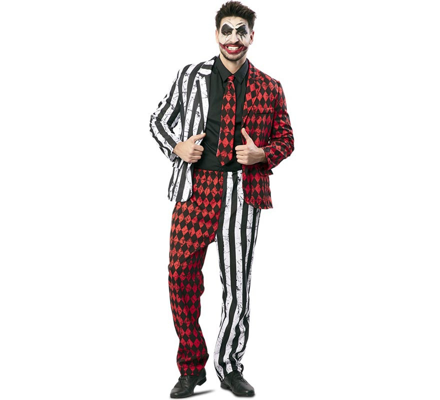 Harlequin Suit Costume for Men