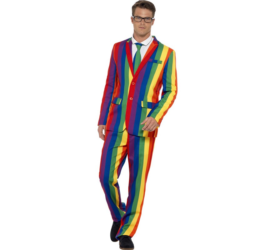 Funny Rainbow Suit for Men Funny Rainbow Suit for Men