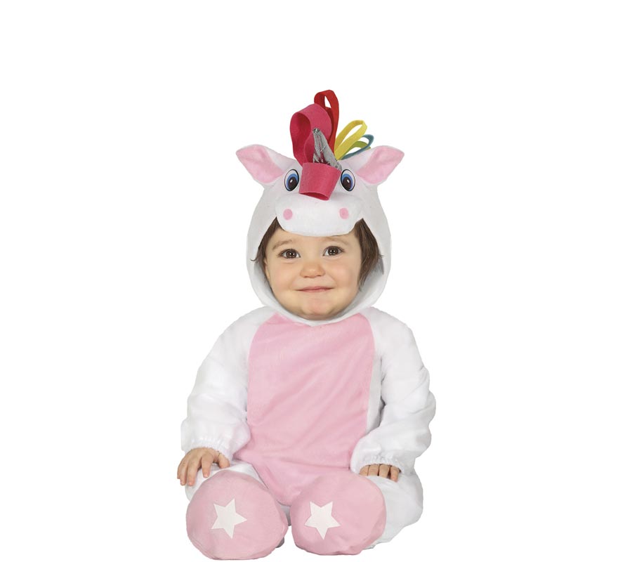 Fato de unicórnio rosa bebê Fato de unicórnio rosa bebê