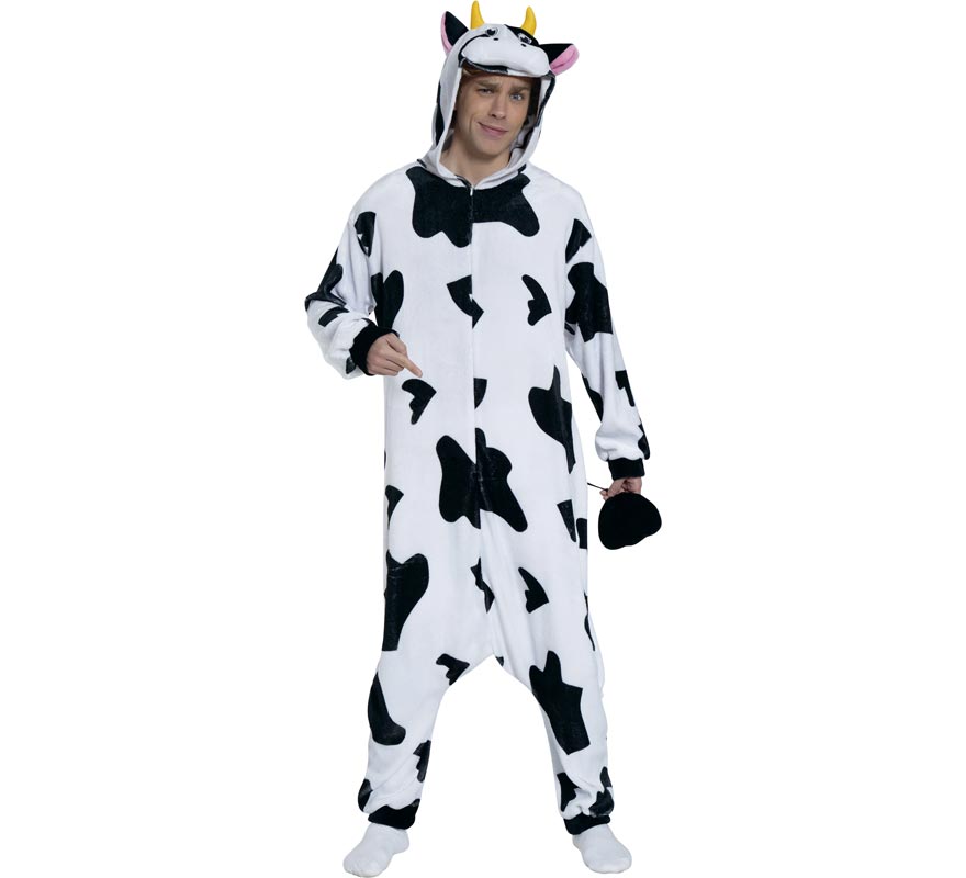 Fato de vaca larga para adulto