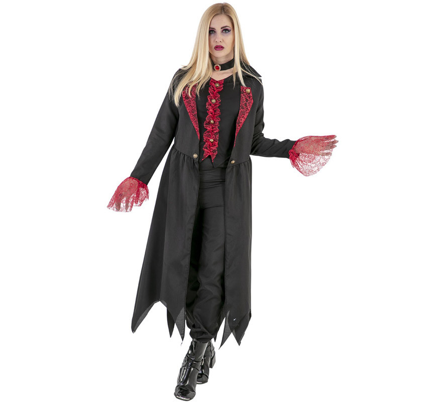 Fato de vampira elegante para mulher