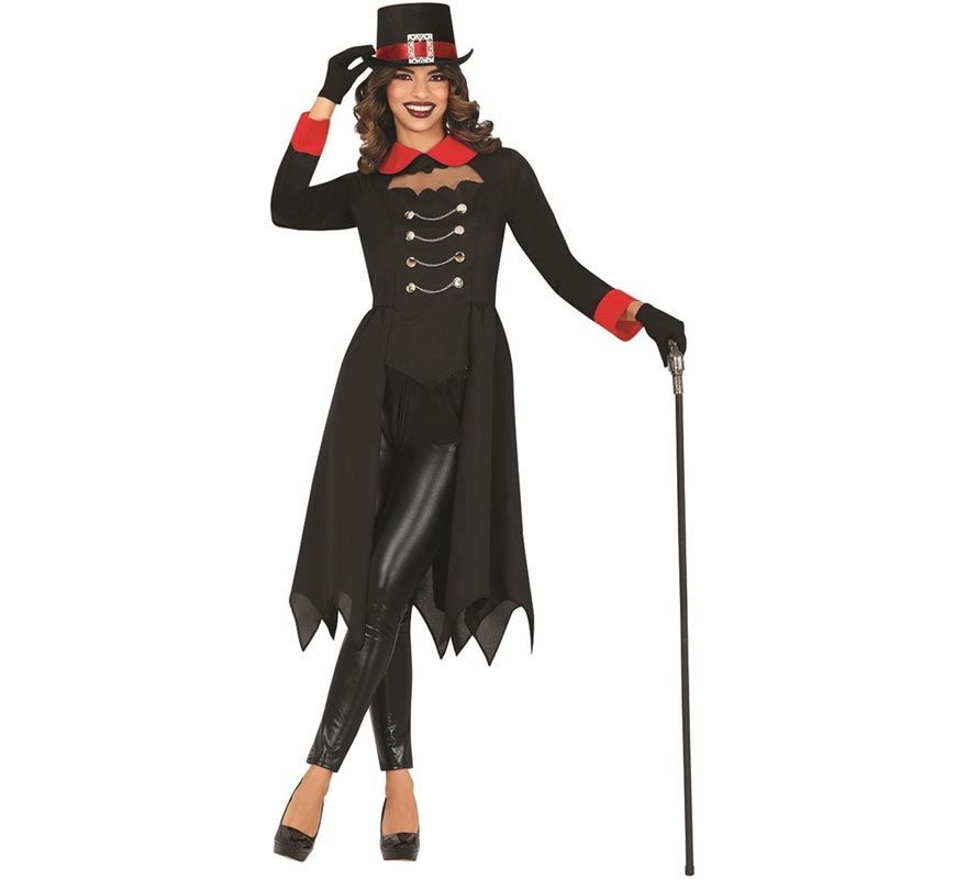 Fato de vampiro gótico para mulher Fato de vampiro gótico para mulher