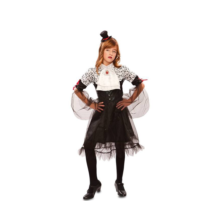 Fato de vampira negra