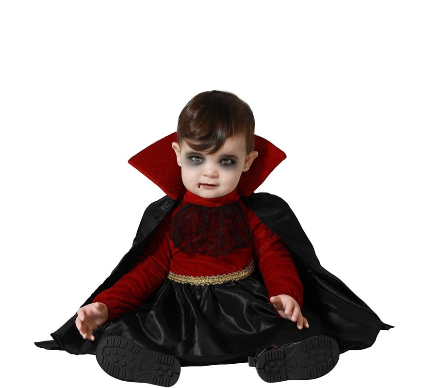 Fato de vampiro para bebé e menina