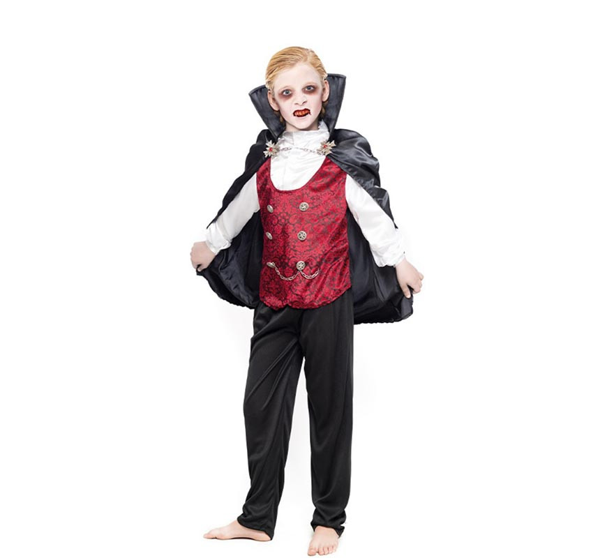 Gothic Cross Vampire Costume for children