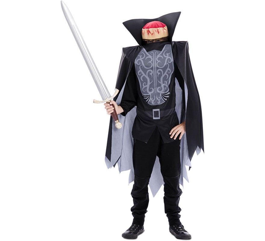 Fato de vampiro sem cabeça para crianças