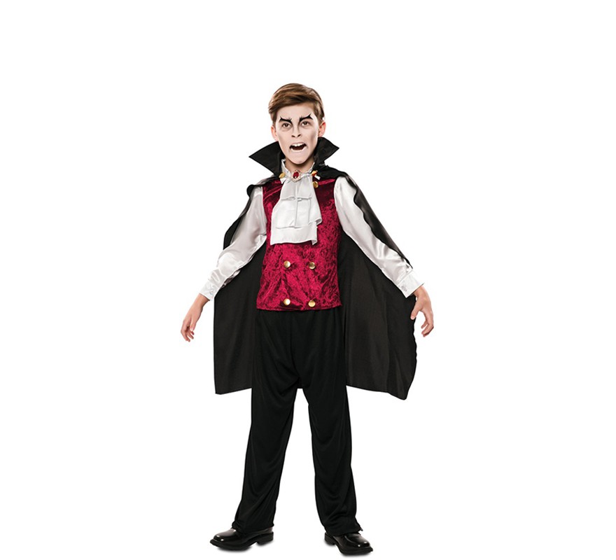 Fato de vampiro elegante para menino