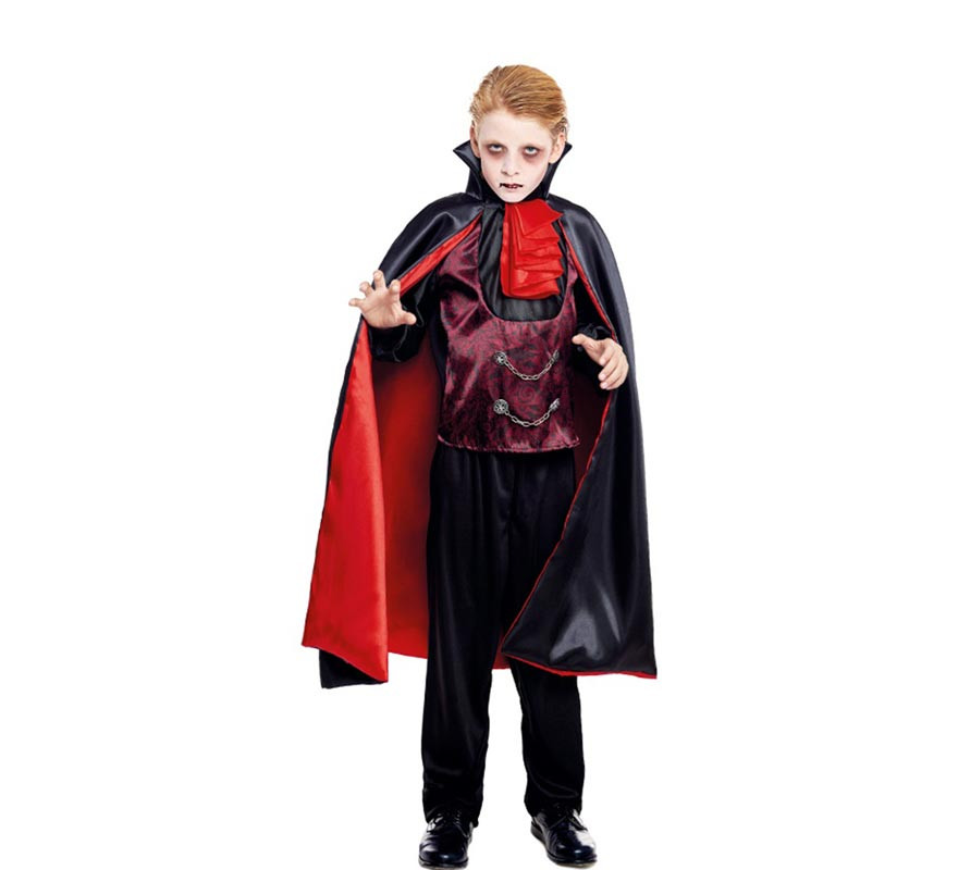 Fato de vampiro Vlad para criança