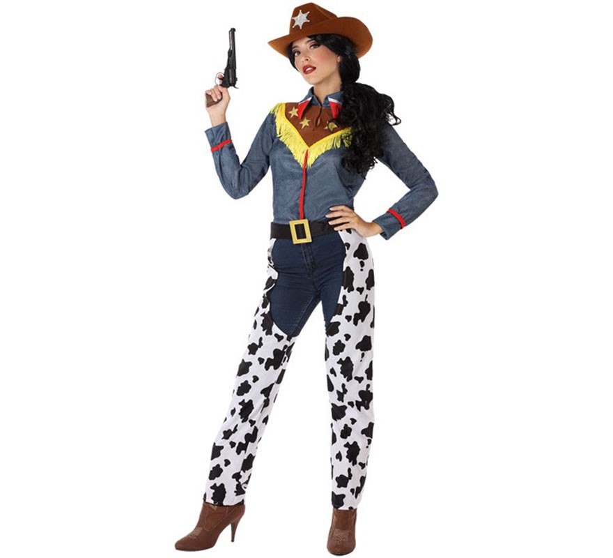 Fato de vaqueira com Zahones para mulher