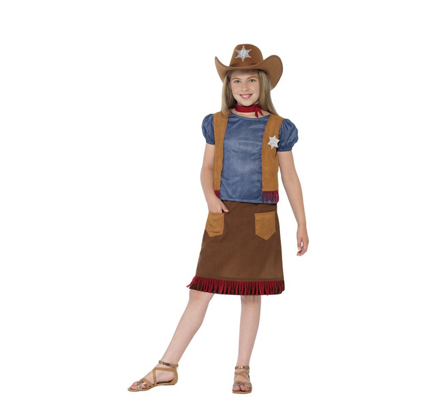 Western Cowgirl Costume for Girls