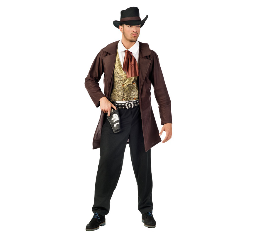 Fato de cowboy de luxo para homem