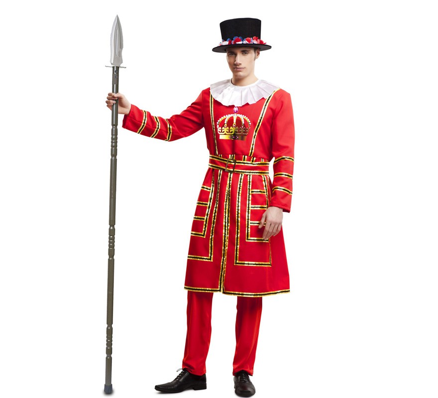 Men's Beefeater Vector Costume