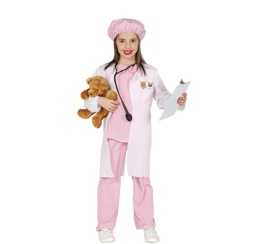 Fato de veterinária para menina
