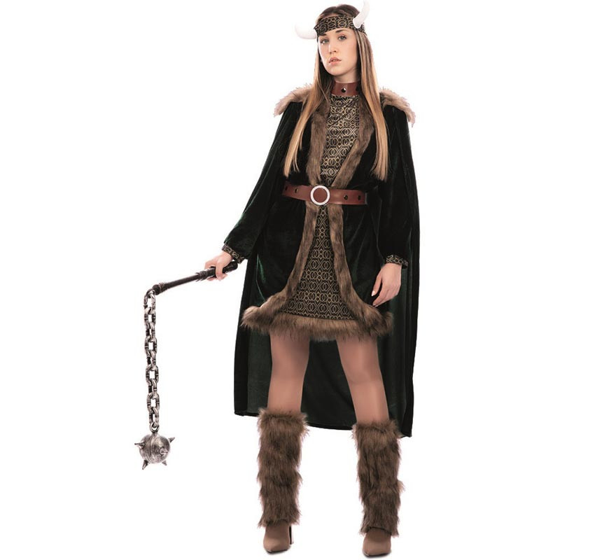 Deluxe Viking costume for women