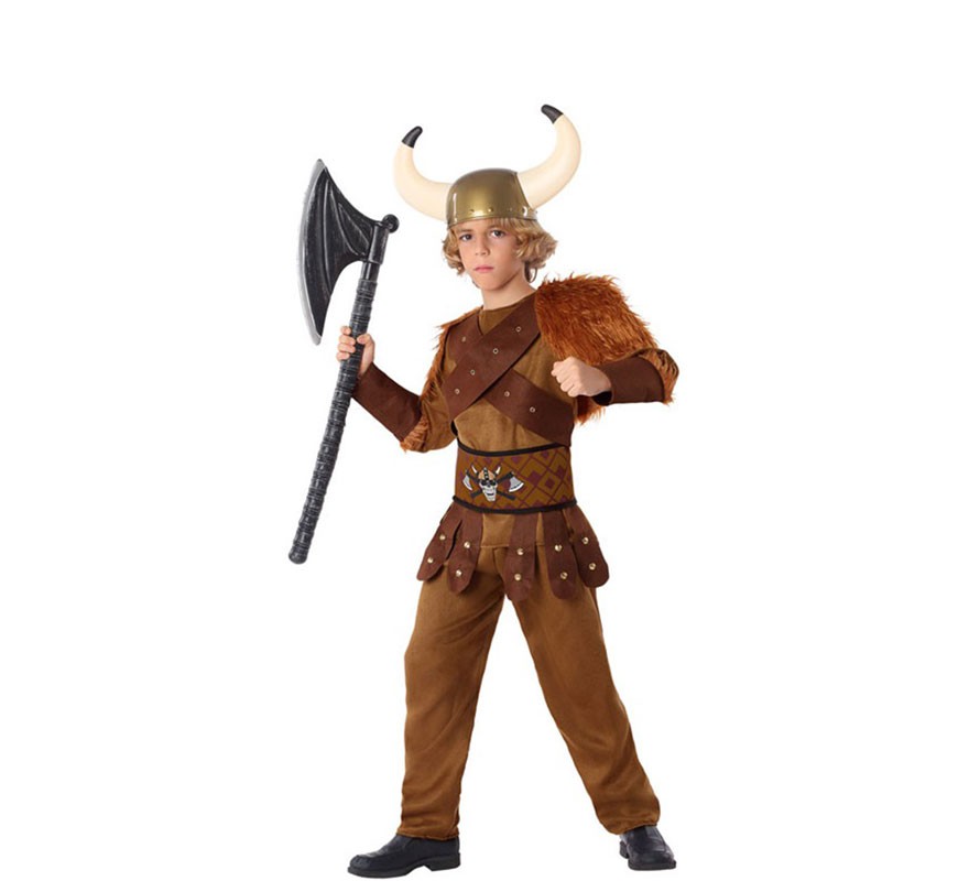 Fato de Viking marrom para menino