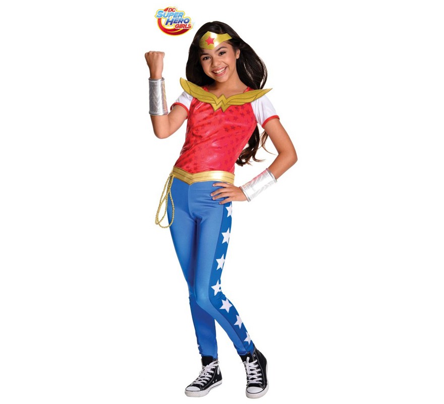Fato de Wonder Woman Deluxe SHG para menina